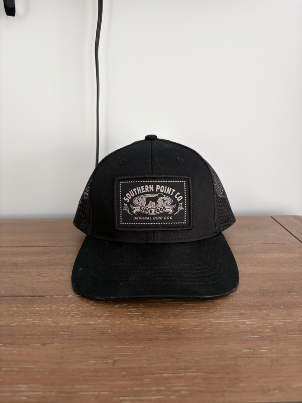 Southern Point Co. Black Trucker Hat